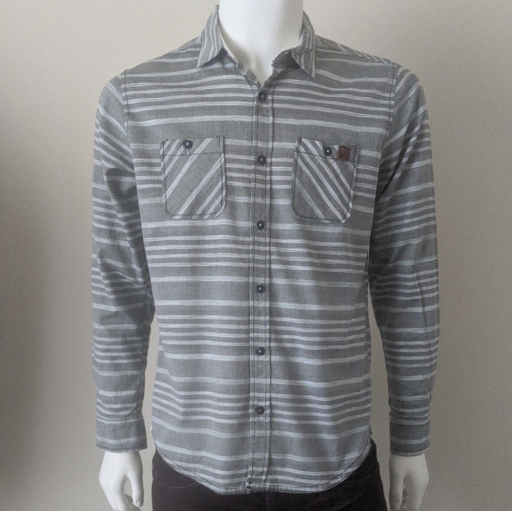 ASTRONOMY Stripe Button Down NWT!!